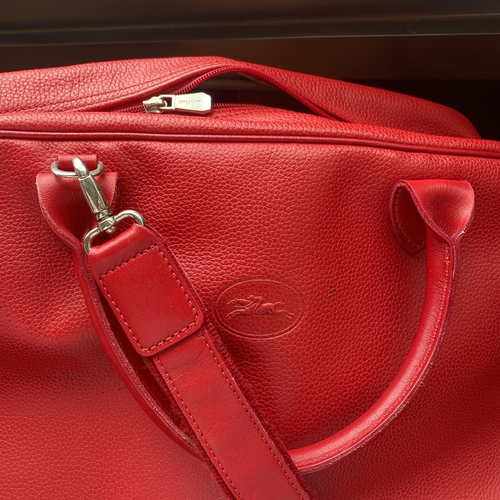 Longchamp Vintage overnight / weekender bag - Picture 13 of 16